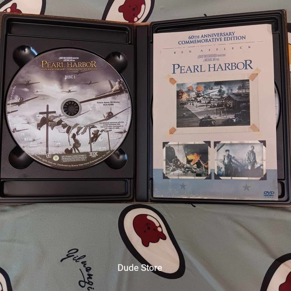 PEARL HARBOR - 60TH ANNIVERSARY 2 DVD SET - 2001 MOVIE - COMMEMORATIVE EDITION - Picture 2 of 4